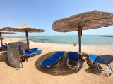 Furnished 1 bedroom apartment in the compound with a private beach